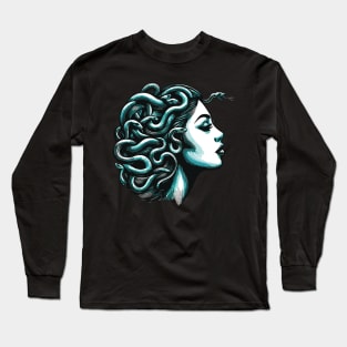 Beautiful Medusa Long Sleeve T-Shirt